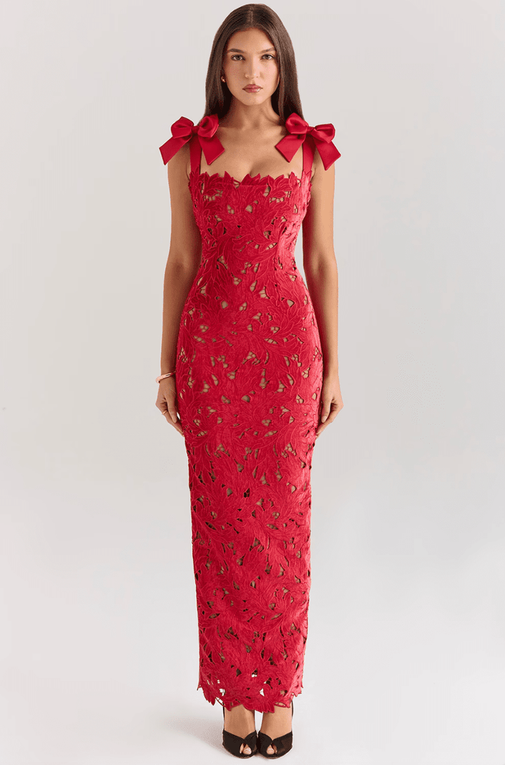 Erin | Romantic Lace Dress in first_variant_option1 | Elegant Women&
