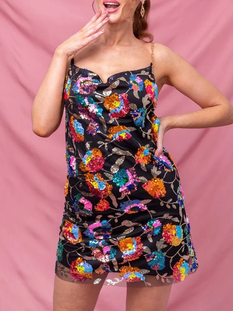 Estelle | Vibrant Glam Dress in first_variant_option1 | Elegant Women&