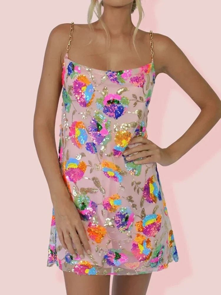 Estelle | Vibrant Glam Dress in first_variant_option1 | Elegant Women&
