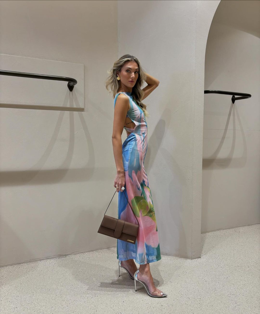 Fallon | Tropical Fitted Dress in first_variant_option1 | Elegant Women&