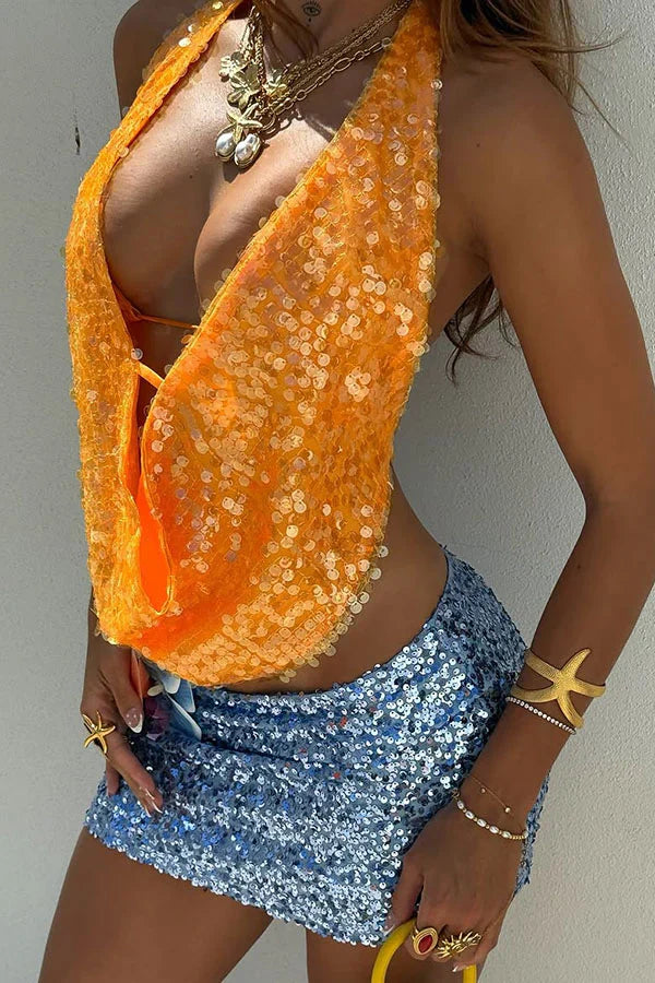 Unity | Glitz Halter Top