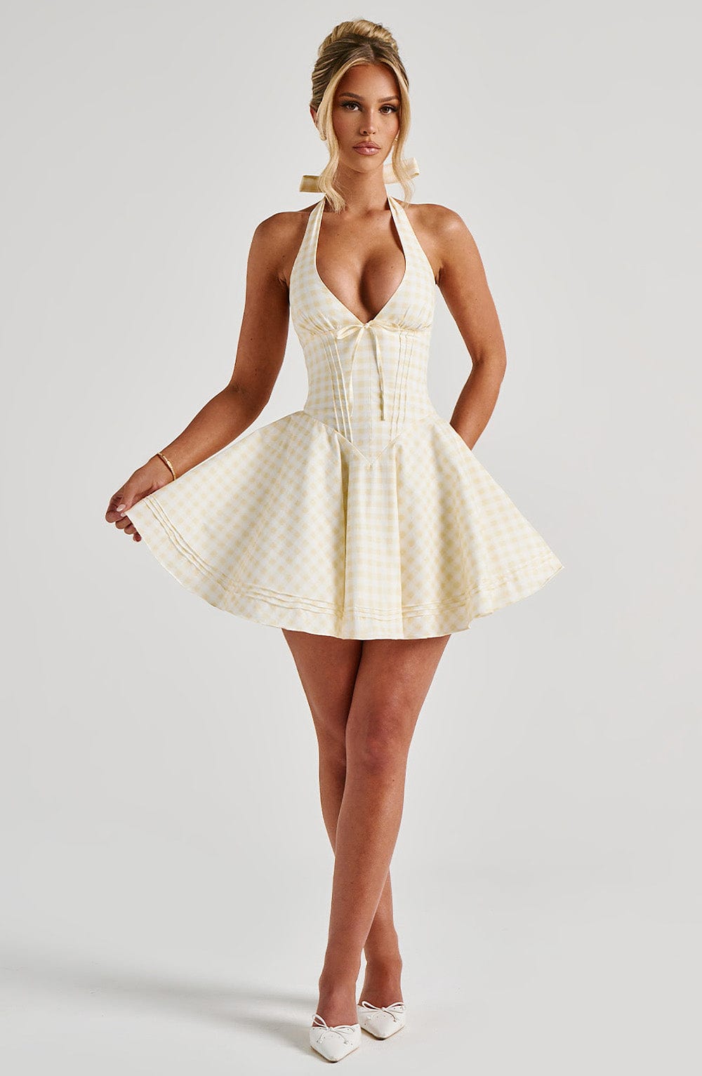 Fenna | Playful Corset Dress in first_variant_option1 | Elegant Women&