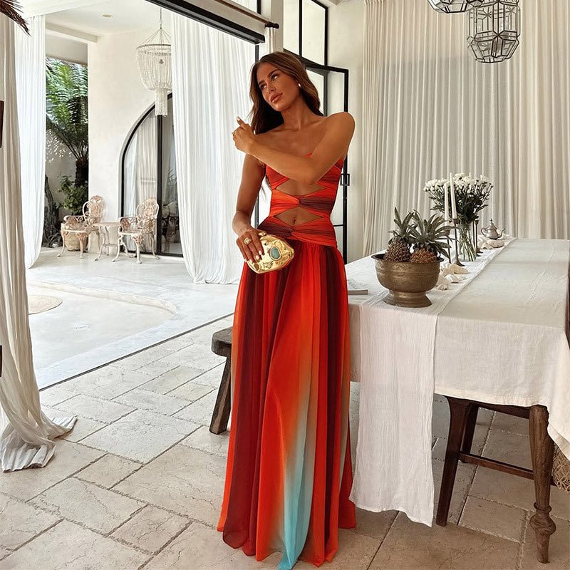 Florence | Strapless Maxi Dress in first_variant_option1 | Elegant Women&