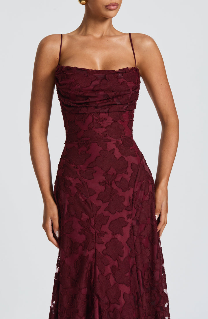 Calla | Floral Maxi Dress