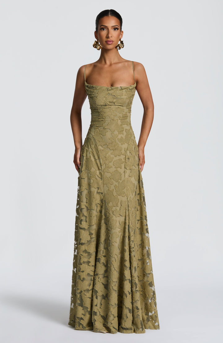 Calla | Floral Maxi Dress
