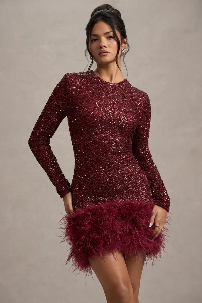 Frida | Glamorous Party Dress in first_variant_option1 | Elegant Women&