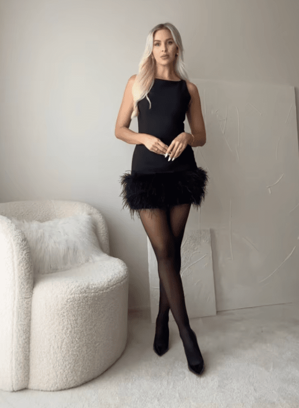 Frida | Glamorous Party Dress in first_variant_option1 | Elegant Women&