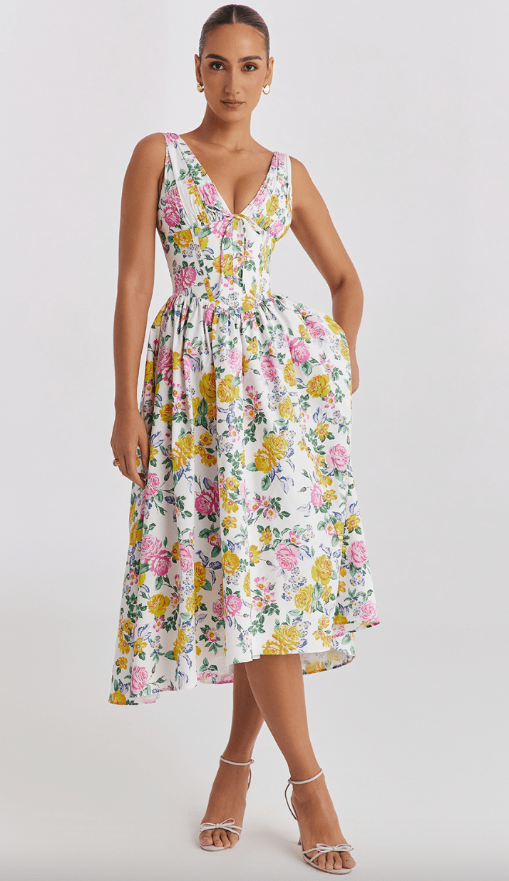 Gabriella | Elegant Summer Dress in first_variant_option1 | Elegant Women's Dress - Maeve The Label