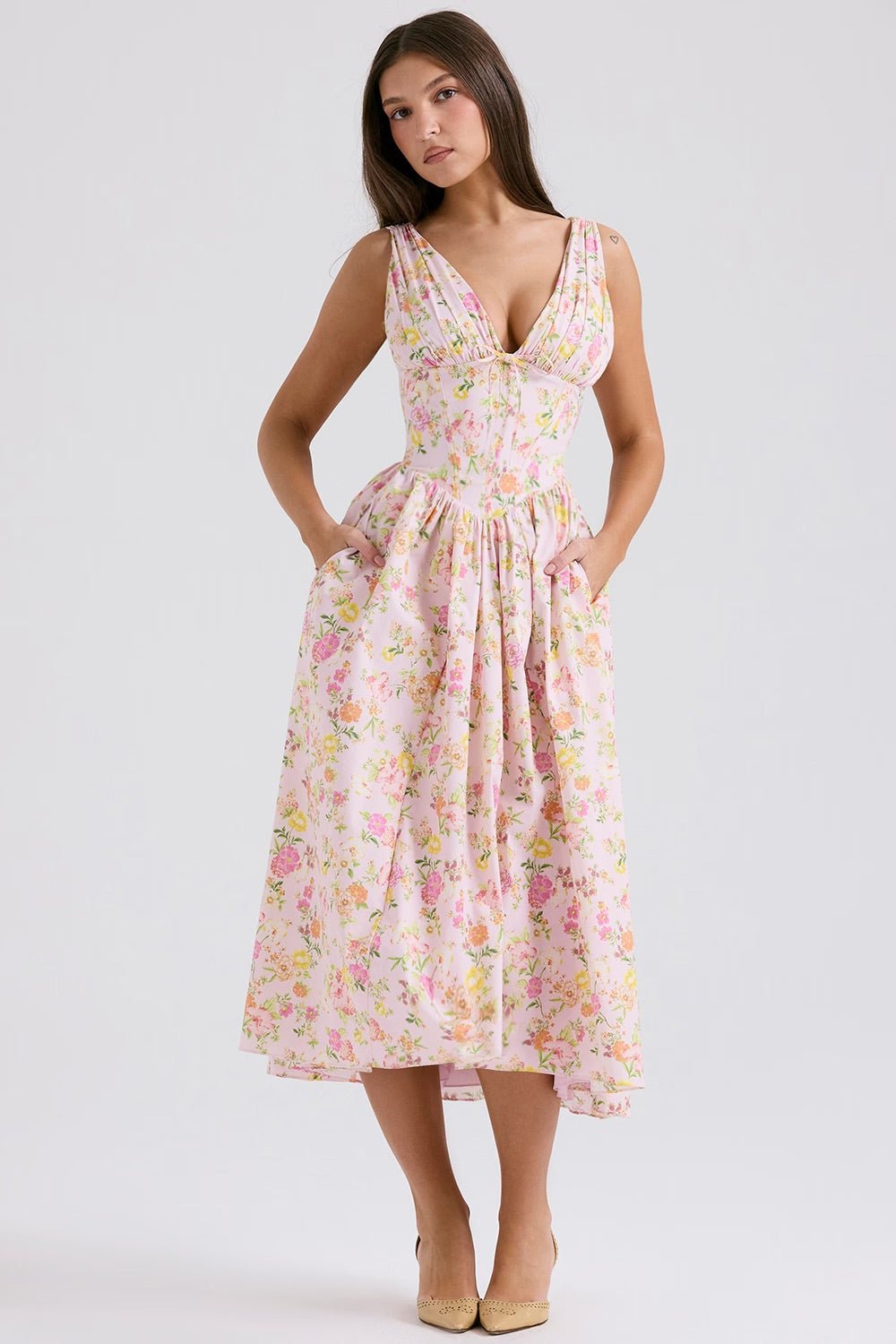 Gabriella | Elegant Summer Dress in first_variant_option1 | Elegant Women&