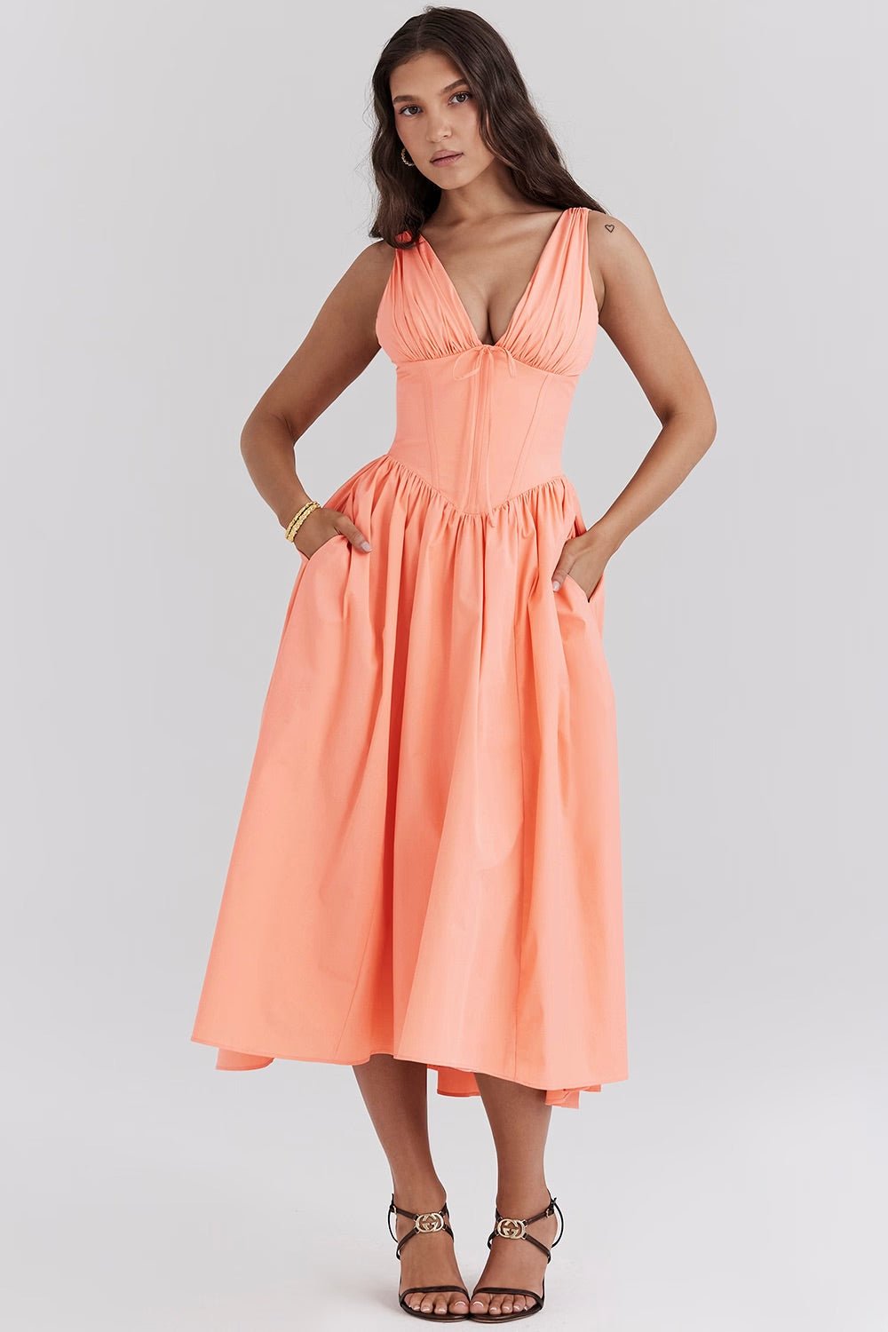Gabriella | Elegant Summer Dress in first_variant_option1 | Elegant Women&