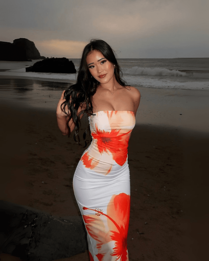 Galadriel | Strapless Maxi Dress in first_variant_option1 | Elegant Women&
