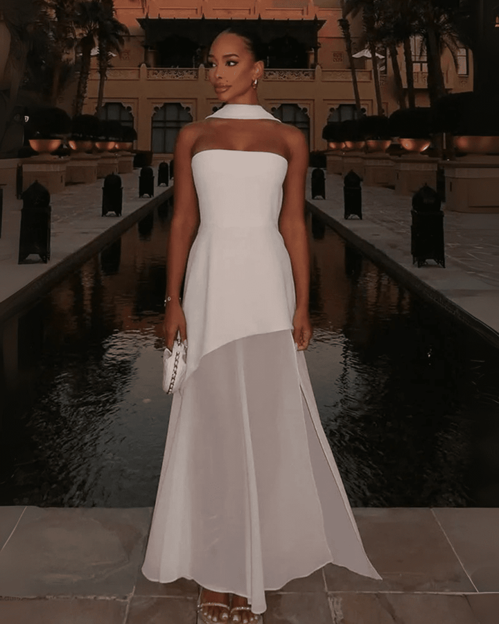 Georgia | Elegant Layered Gown in first_variant_option1 | Elegant Women&