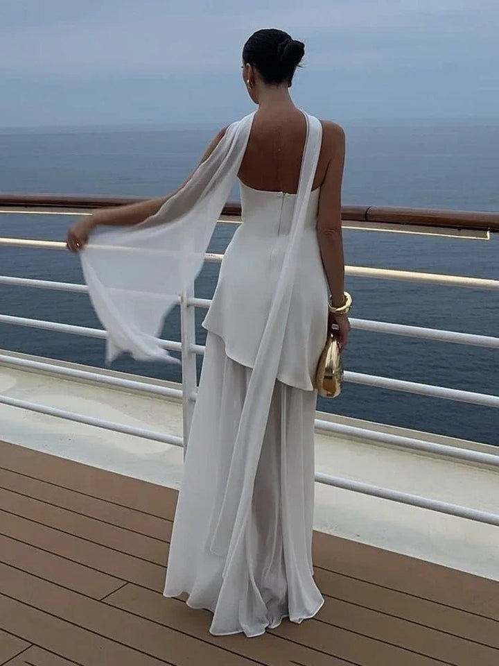 Georgia | Elegant Layered Gown in first_variant_option1 | Elegant Women&