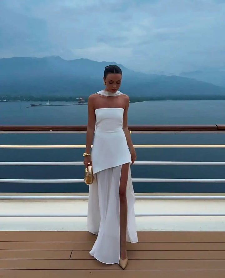 Georgia | Elegant Layered Gown in first_variant_option1 | Elegant Women&