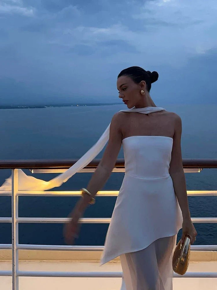 Georgia | Elegant Layered Gown in first_variant_option1 | Elegant Women&