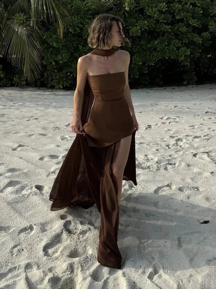 Georgia | Elegant Layered Gown in first_variant_option1 | Elegant Women&