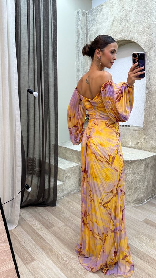 Gisselle | Elegant V - Neck Dress in first_variant_option1 | Elegant Women&