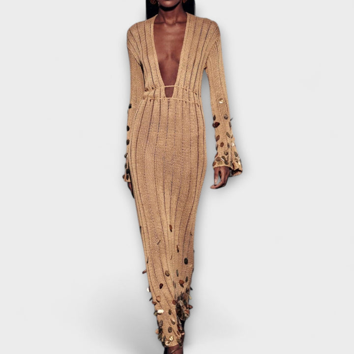 Goldy Maxi Dress by Dolly in first_variant_option1 | Elegant Women&