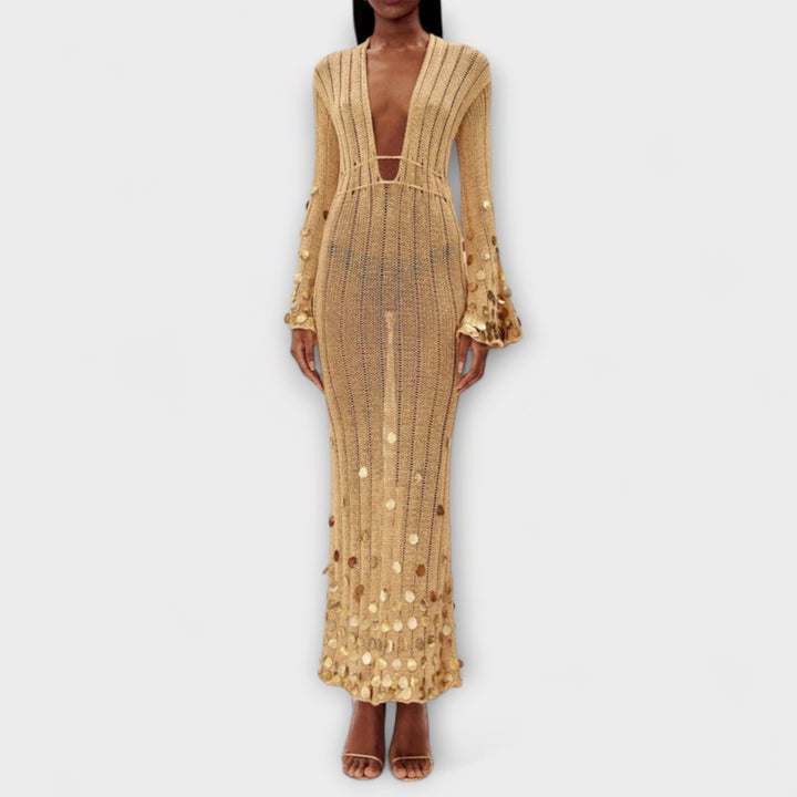 Goldy Maxi Dress by Dolly in first_variant_option1 | Elegant Women&