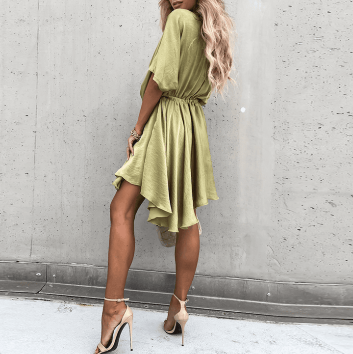 Gretha | Twist Mini Dress in first_variant_option1 | Elegant Women&