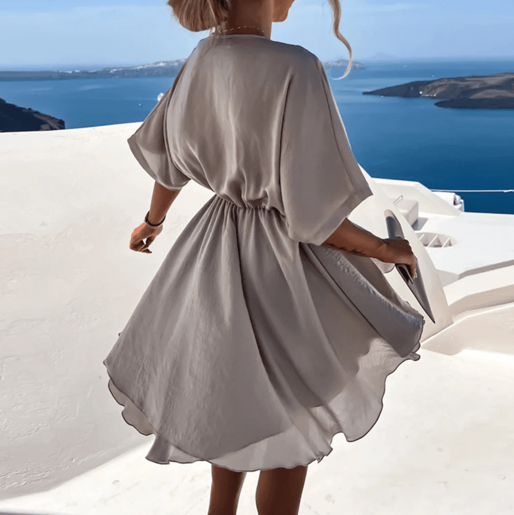Gretha | Twist Mini Dress in first_variant_option1 | Elegant Women's Dress - Maeve The Label
