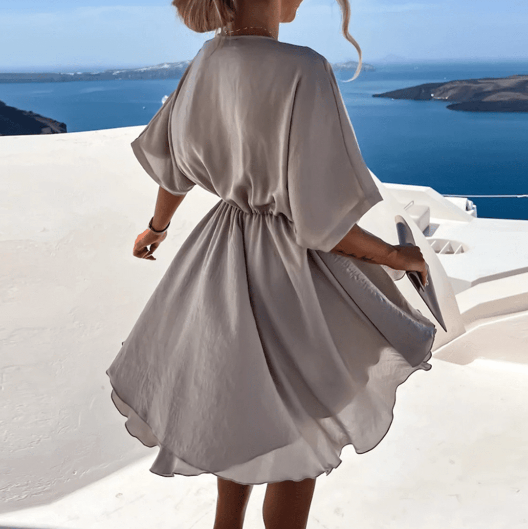 Gretha | Twist Mini Dress in first_variant_option1 | Elegant Women&