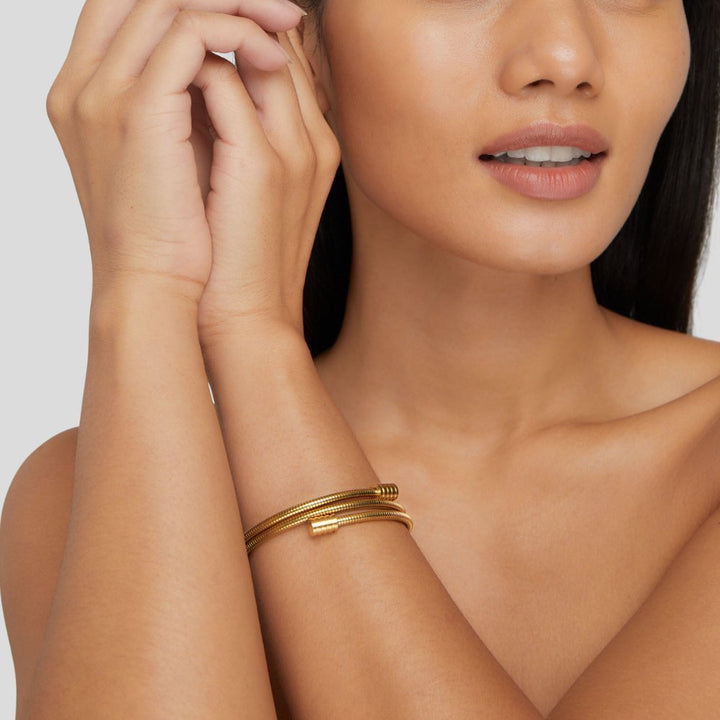 Grisel | Modern Spiral Bracelet in first_variant_option1 | Elegant Women&