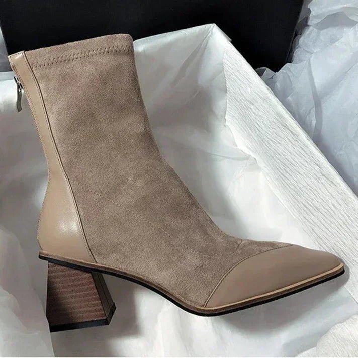 Gwendolyn | Stylish Suede Boots in first_variant_option1 | Elegant Women&