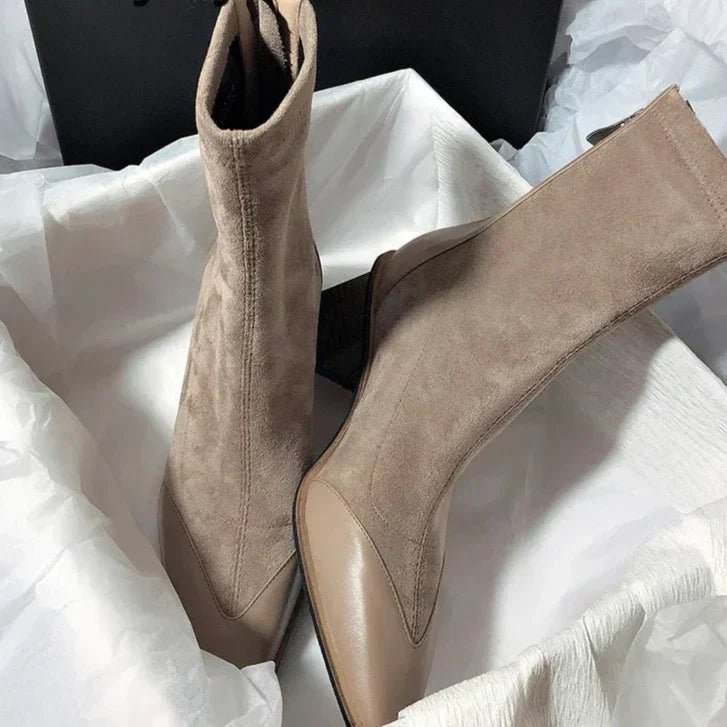 Gwendolyn | Stylish Suede Boots in first_variant_option1 | Elegant Women&