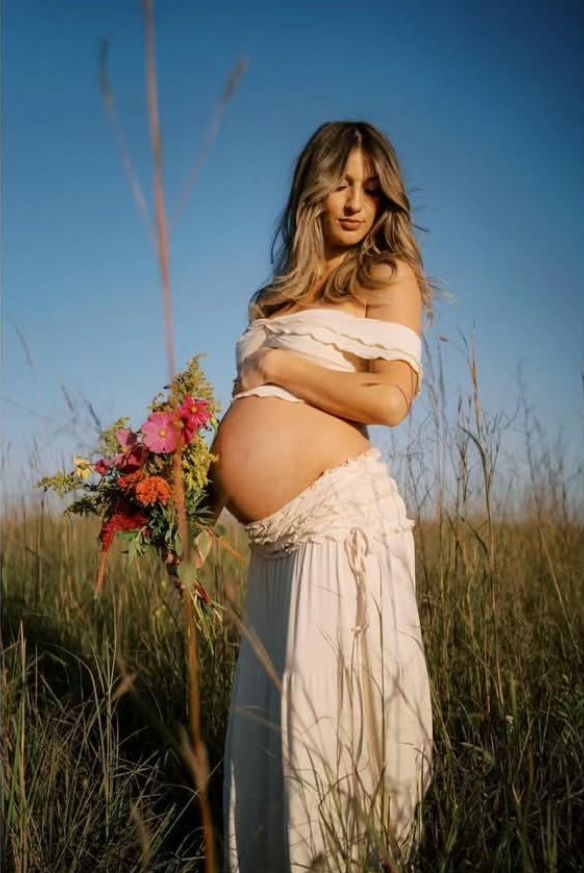 Gwyneira | Pearlveil Maternity Gown in first_variant_option1 | Elegant Women&