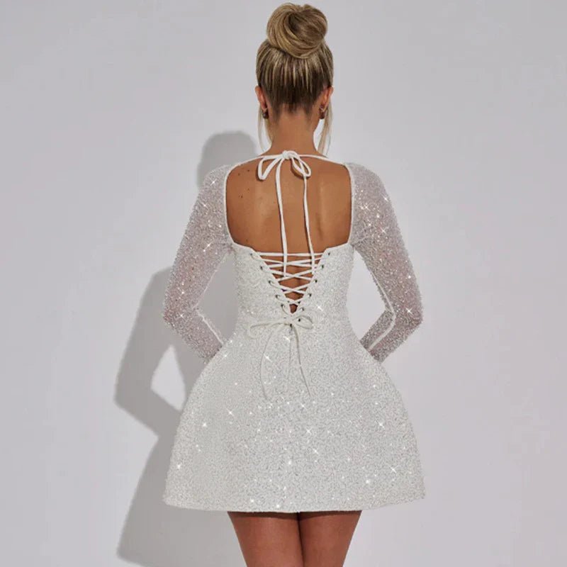 Hanna | Elegant Sequin Dress in first_variant_option1 | Elegant Women's Dress - Maeve The Label
