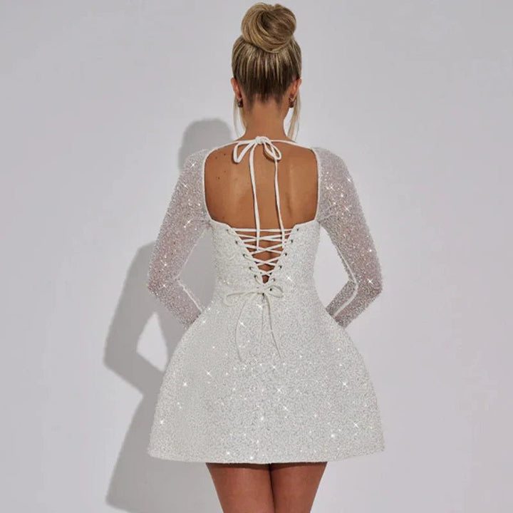 Hanna | Elegant Sequin Dress in first_variant_option1 | Elegant Women&