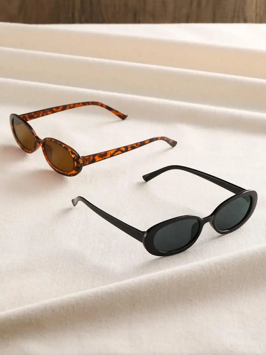 Hecate | Trendy Oval Sunglasses in first_variant_option1 | Elegant Women&