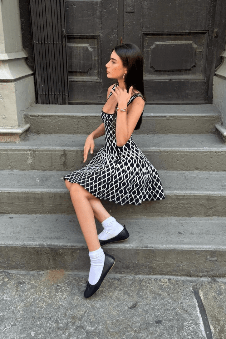 Heloise | Sleeveless A - Line Mini Dress in first_variant_option1 | Elegant Women&