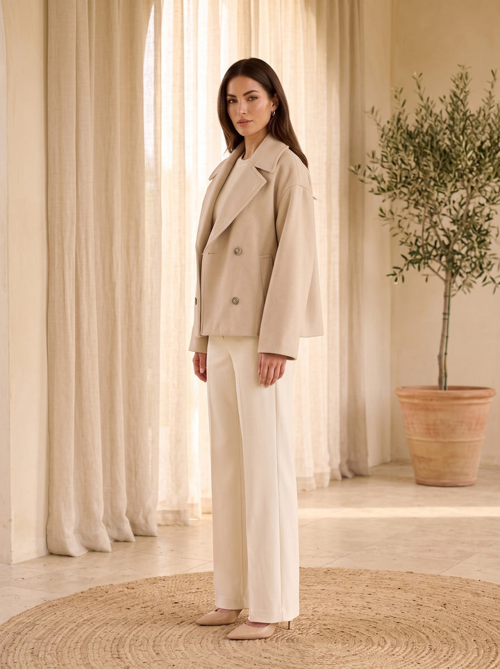 Henrietta – Beige, side