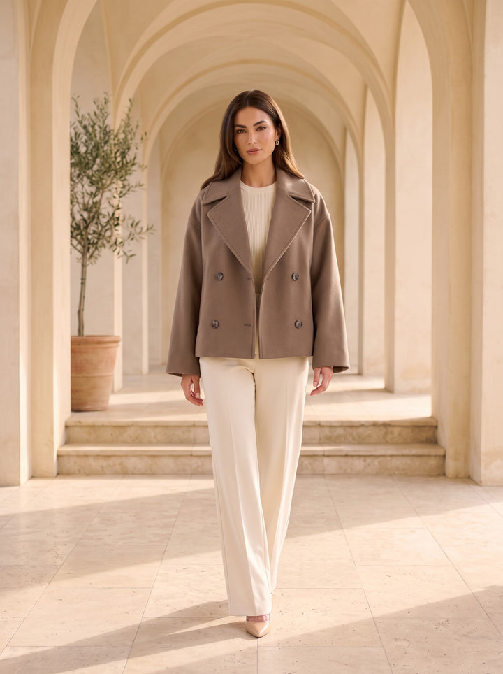 Henrietta – Taupe, front