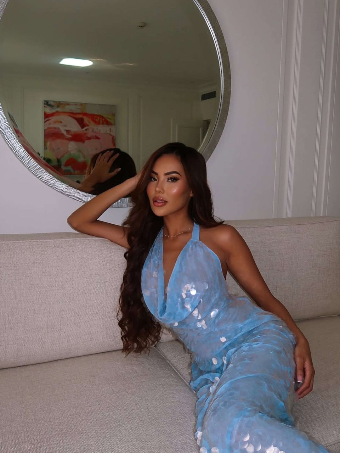 Hesper | Spark Maxi Dress in first_variant_option1 | Elegant Women&