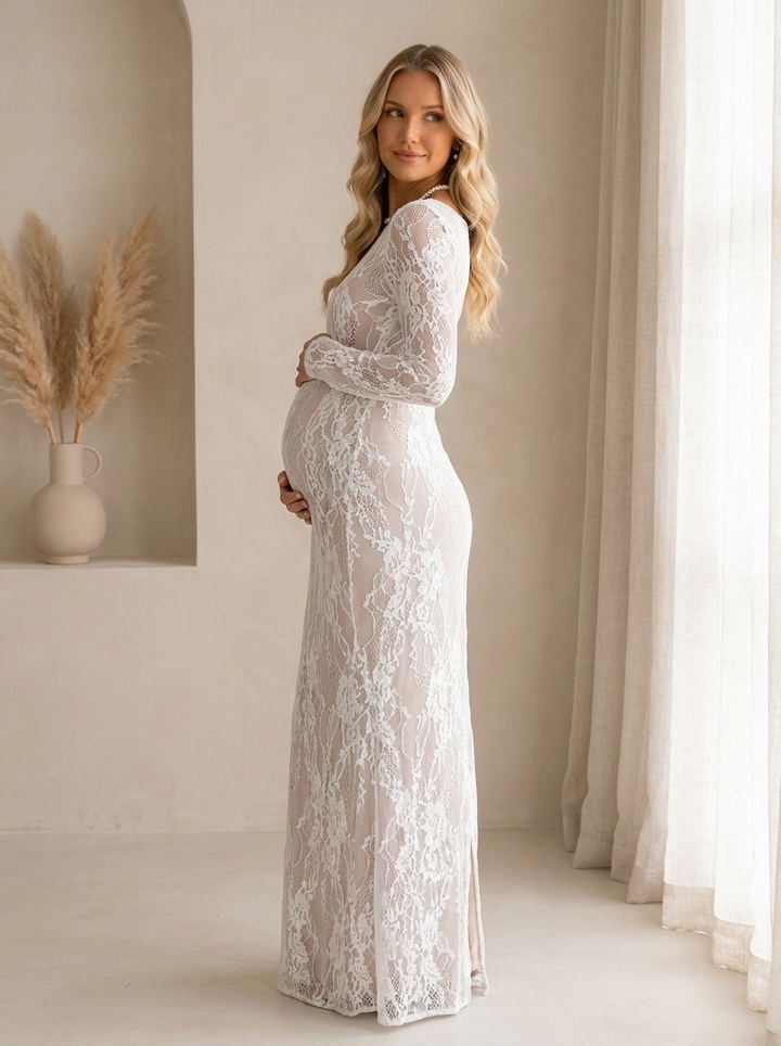 Adeline | Maternity Maxi Dress