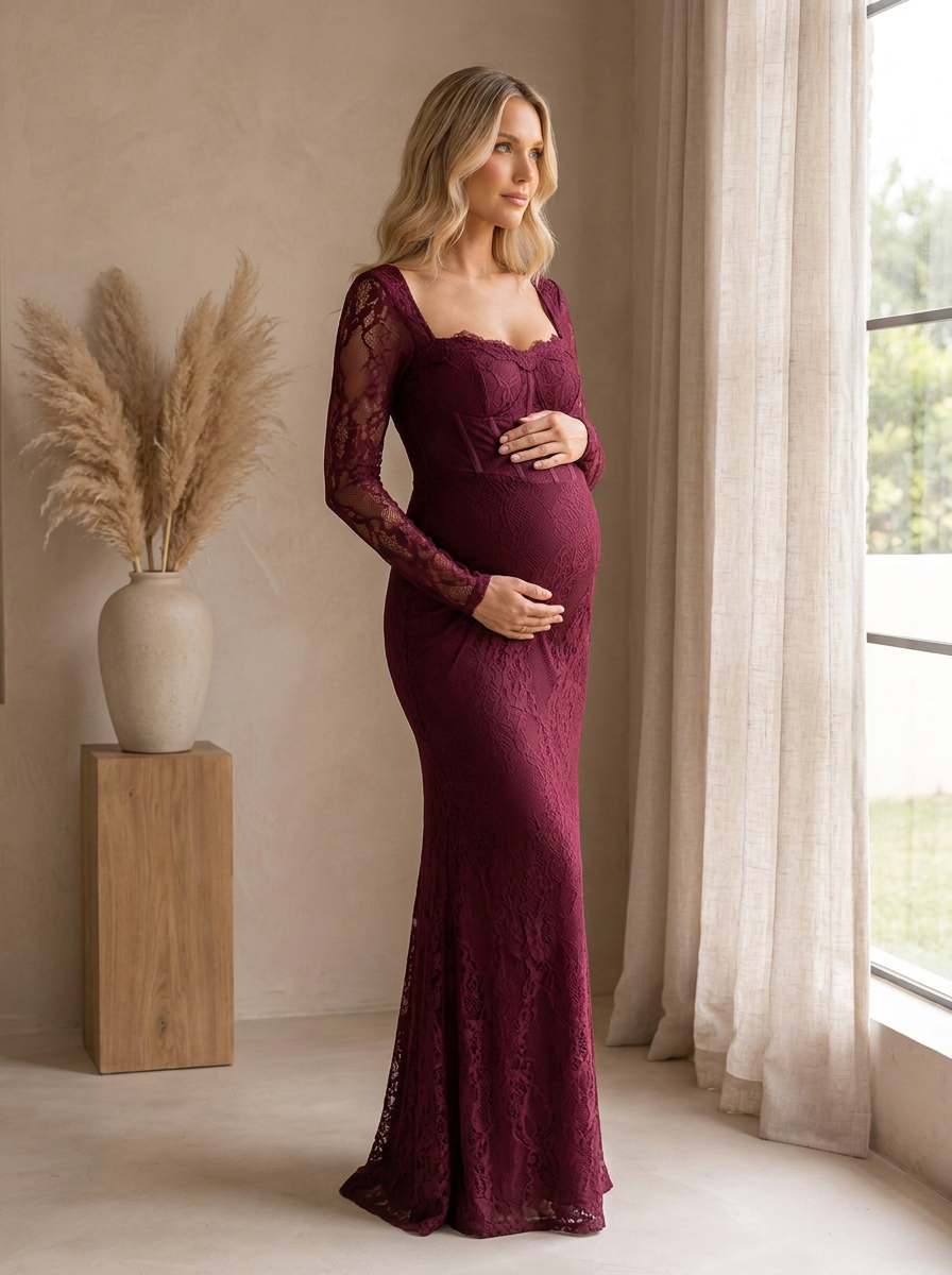 Adeline | Maternity Maxi Dress