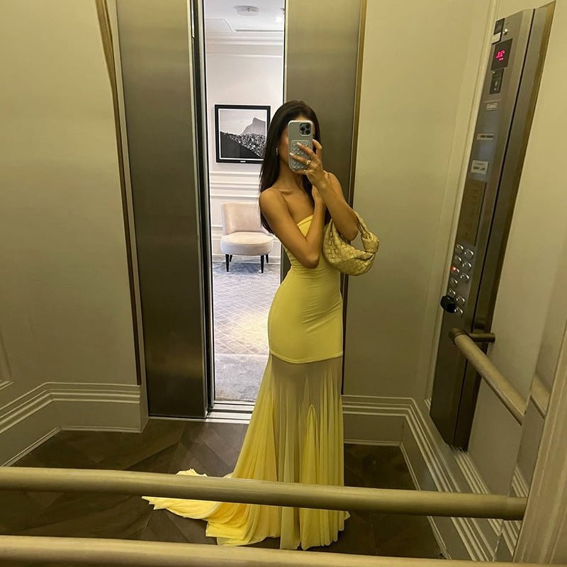 Idony | Radiant Sheer Gown in first_variant_option1 | Elegant Women&