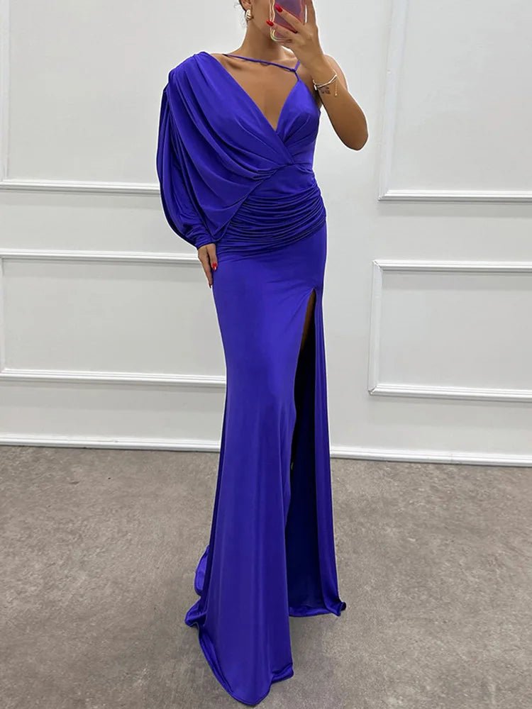 Iliana | One - Shoulder Gown in first_variant_option1 | Elegant Women&