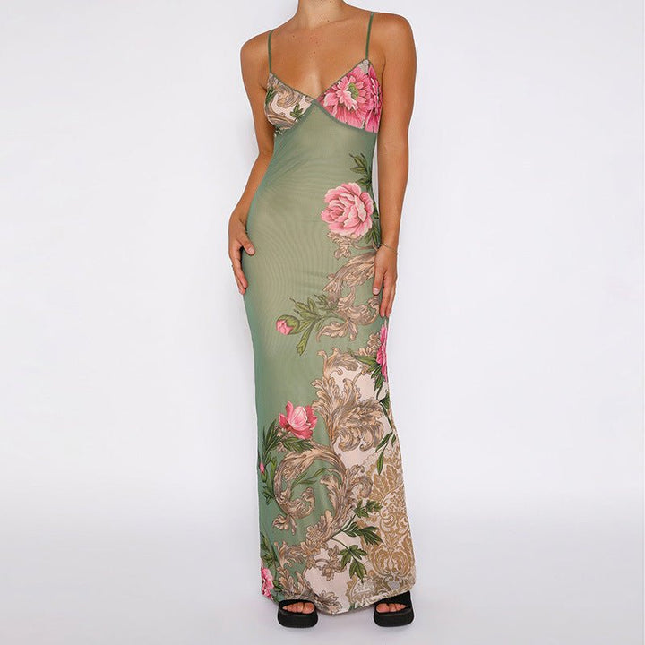 Indie | Enchanting Floral Gown in first_variant_option1 | Elegant Women&