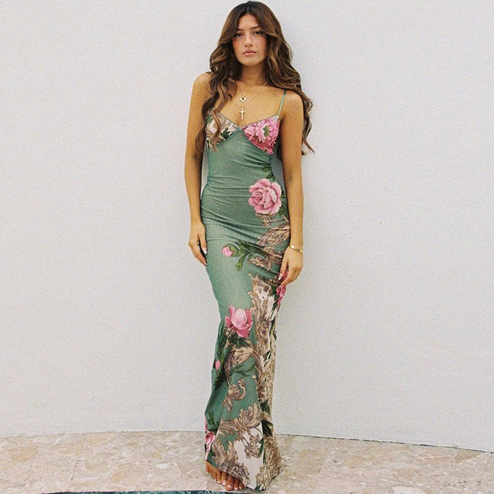 Indie | Enchanting Floral Gown in first_variant_option1 | Elegant Women&