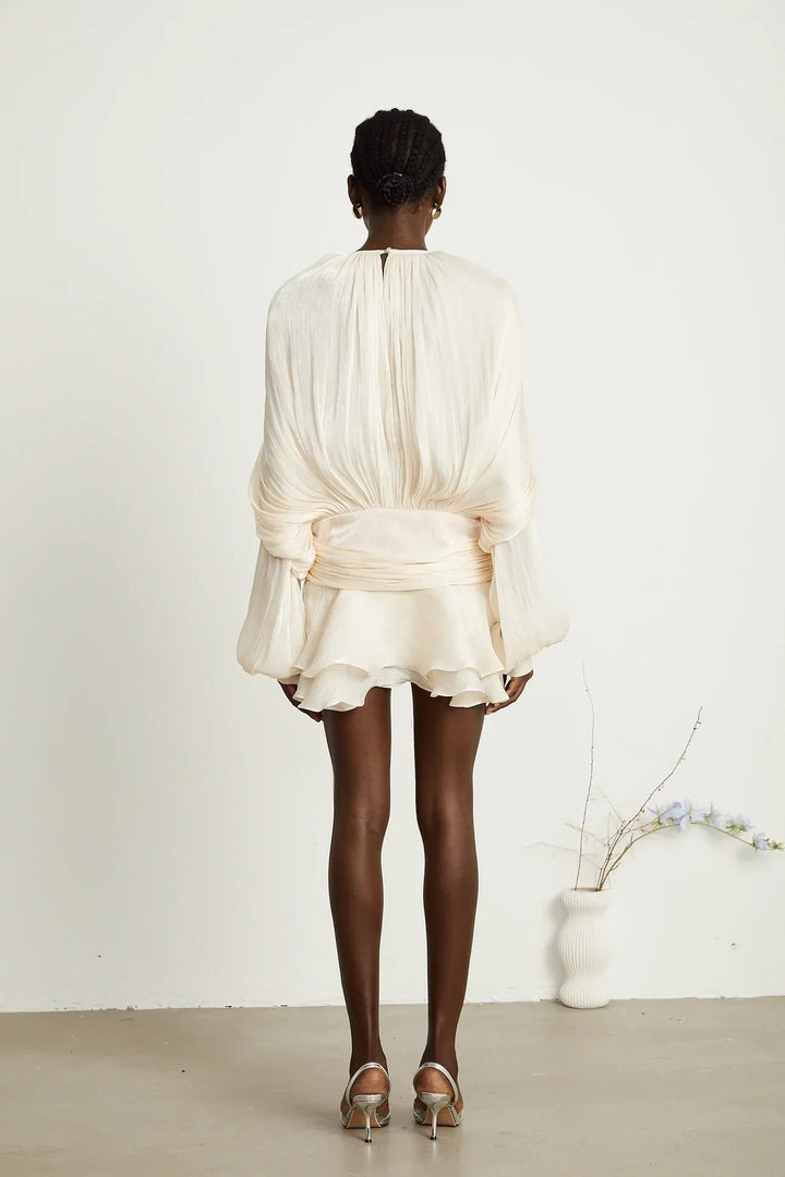 Indy | Flowing Satin Dress in first_variant_option1 | Elegant Women&