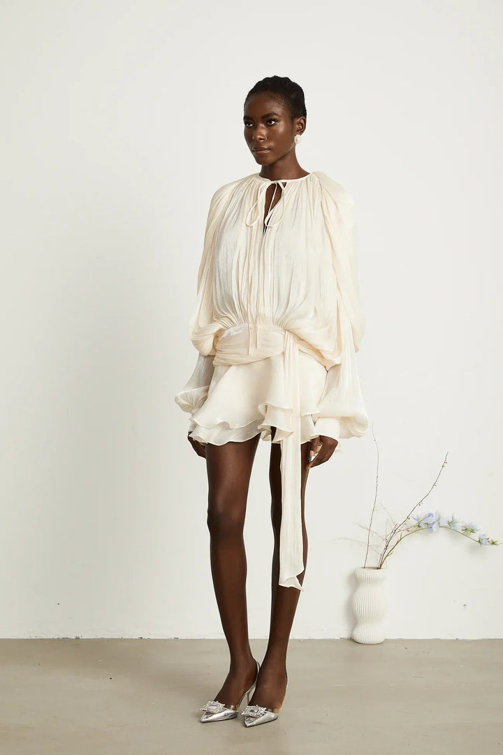 Indy | Flowing Satin Dress in first_variant_option1 | Elegant Women&