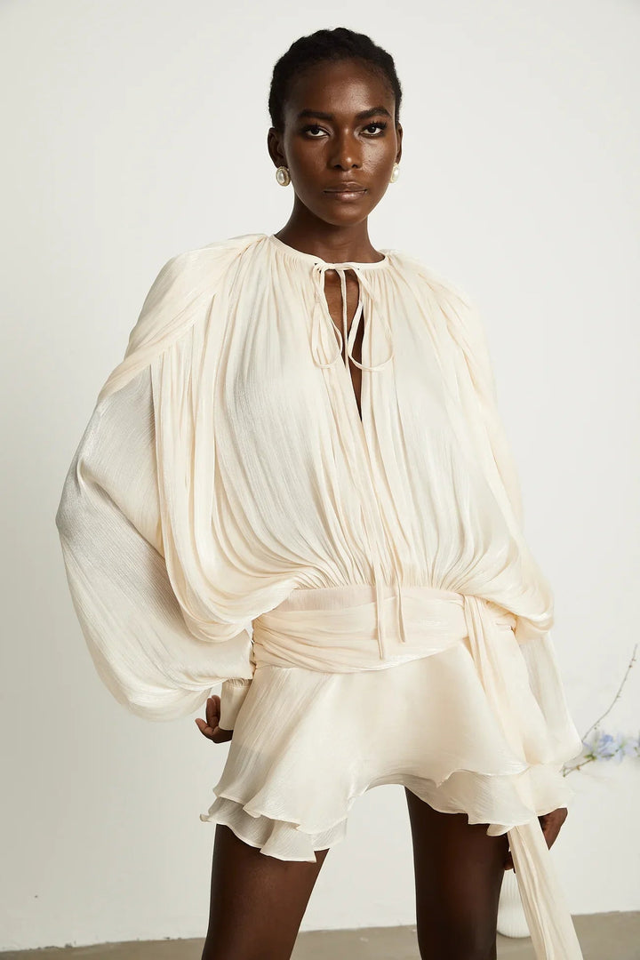 Indy | Flowing Satin Dress in first_variant_option1 | Elegant Women&