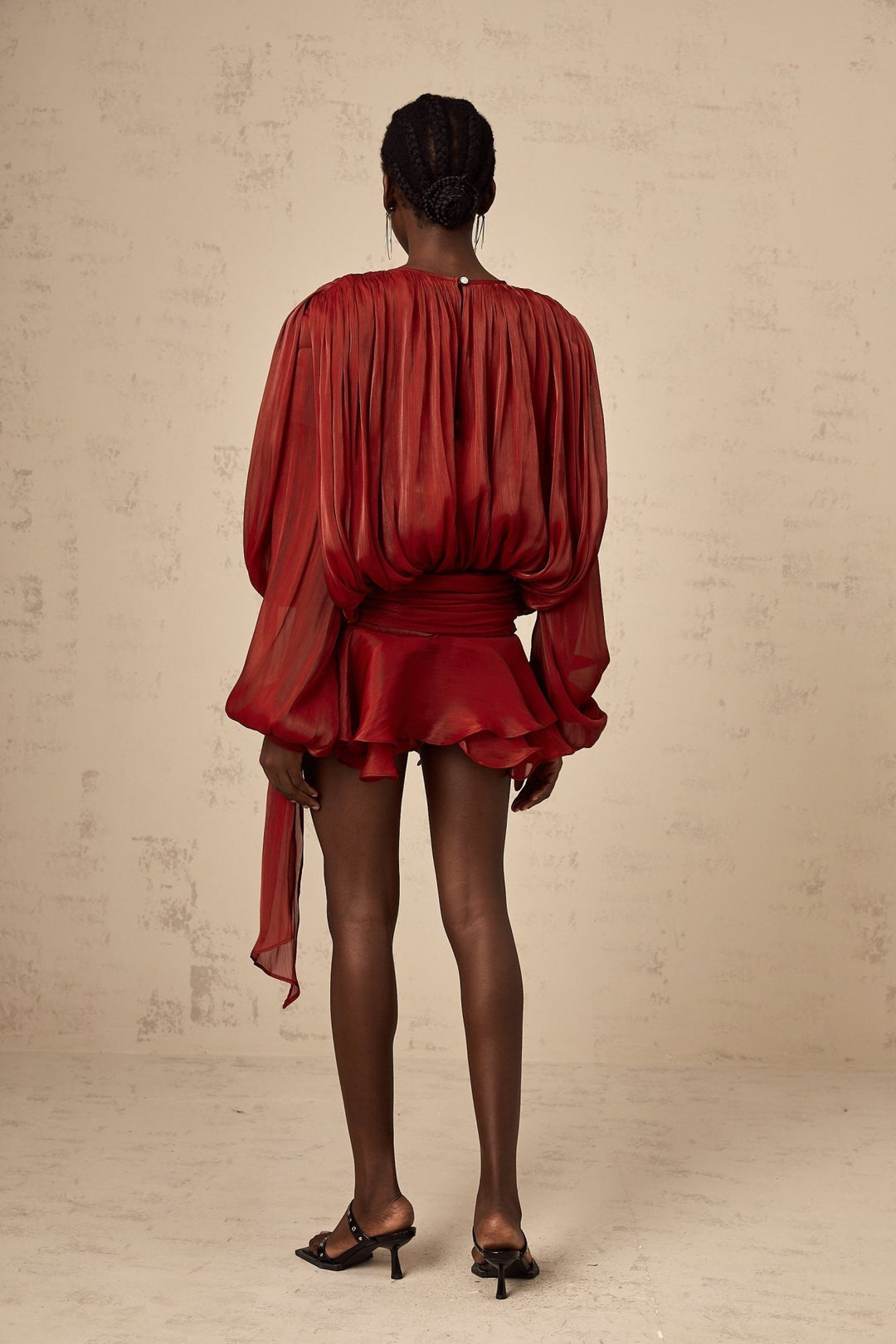 Indy | Flowing Satin Dress in first_variant_option1 | Elegant Women&