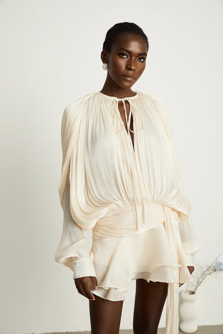 Indy | Flowing Satin Dress in first_variant_option1 | Elegant Women&