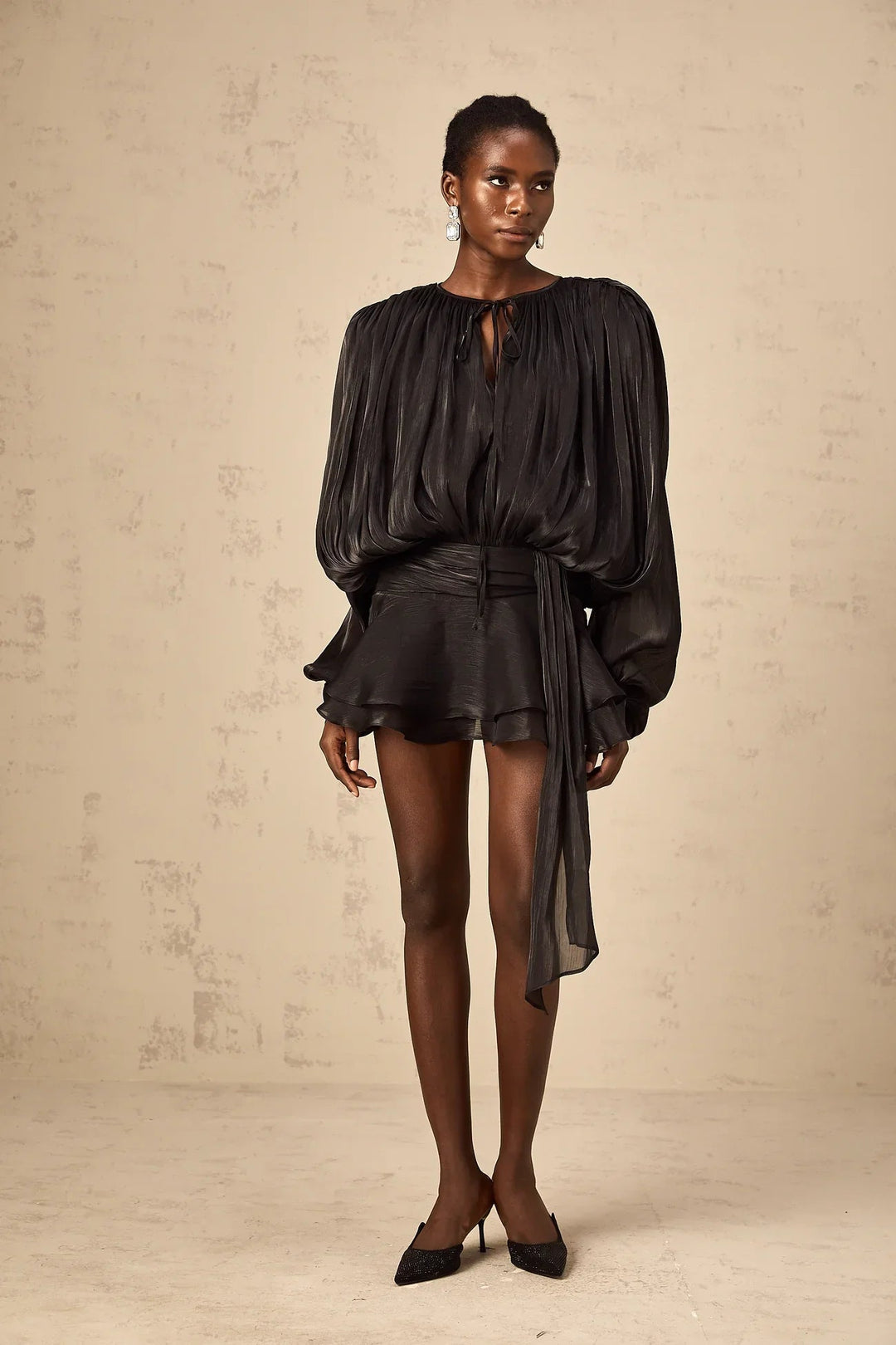 Indy | Flowing Satin Dress in first_variant_option1 | Elegant Women&