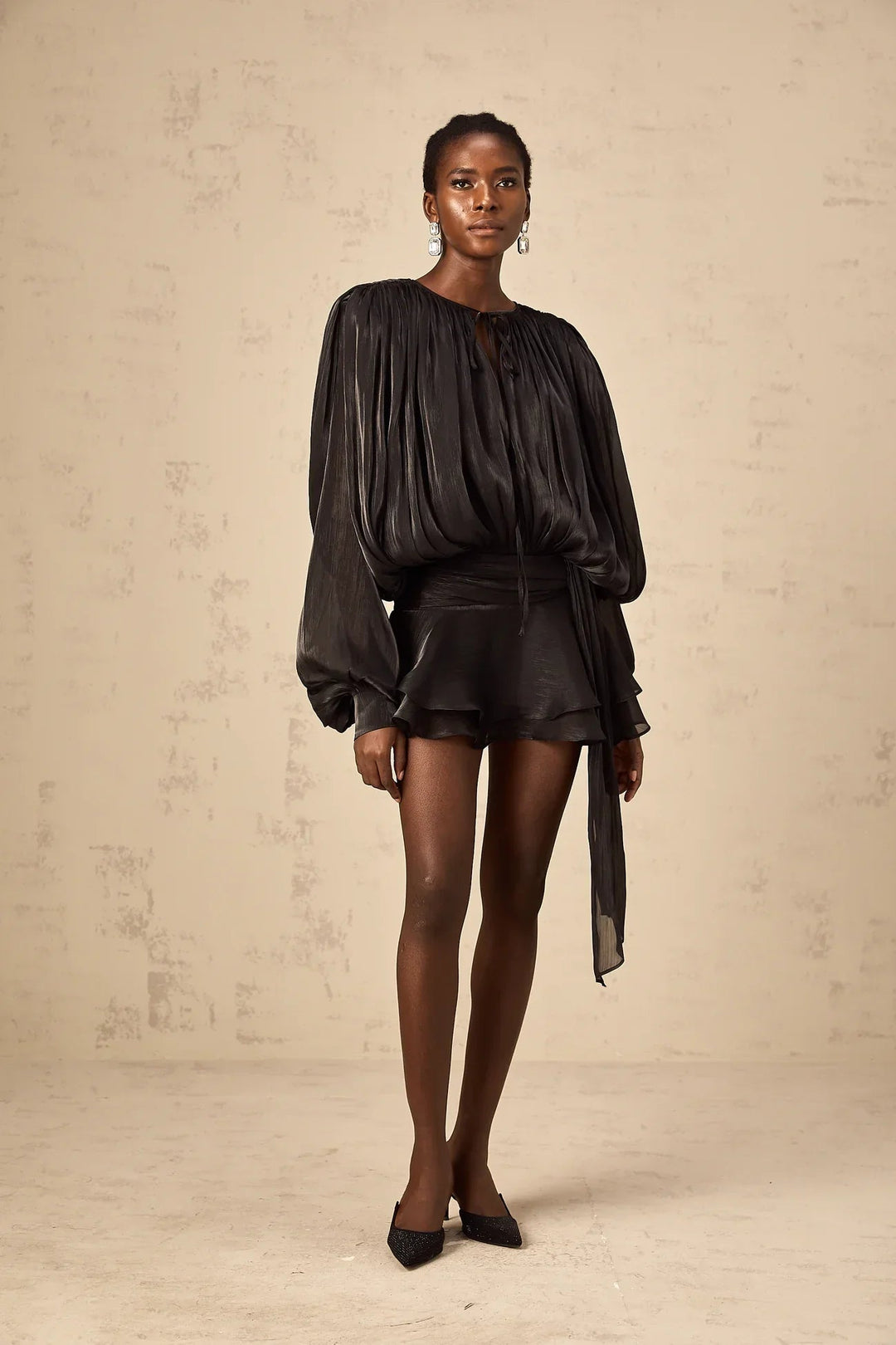 Indy | Flowing Satin Dress in first_variant_option1 | Elegant Women&